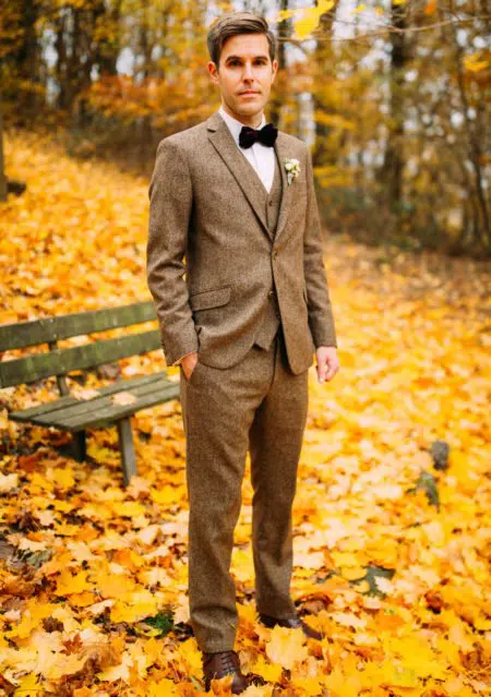 Herbst-Hochzeit in Tweed